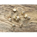 Ґудзик арт. MX 1729/Mate-Gold/28L